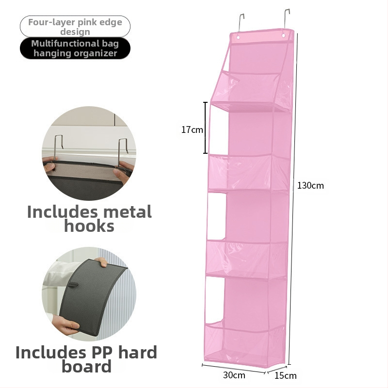 Uksekottide hoiustamine Riputatav kott Mänguasjade riputatav hoiustamine Riputatav kott Kosmeetika Tolmukindel hoiustamine Viimistlus