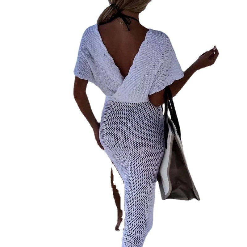 „Amazon“ užsienio prekybos europietiškas ir amerikietiškas paplūdimio kostiumas nuo saulės, juodas permatomas, seksualus, trumpomis rankovėmis, bikinio tipo kostiumas nuo saulės.