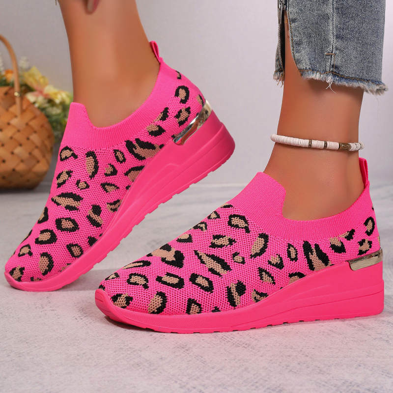 Pantofi de damă de mărime plus pentru comerț exterior 2024 primăvara și toamna noi cu cap rotund, pantofi de damă la modă, pantofi sport casual cu plasă țesută