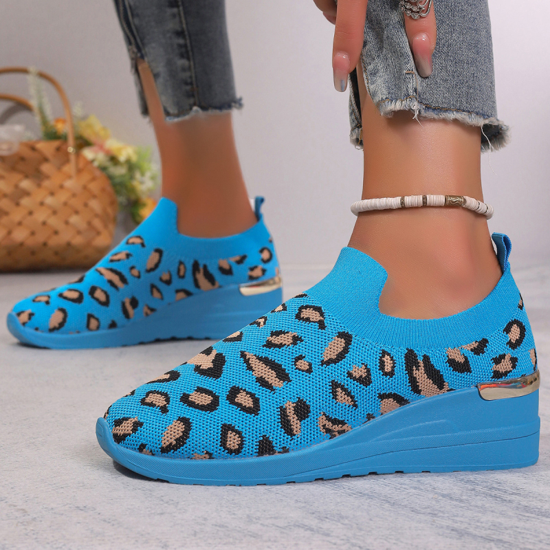 Pantofi de damă de mărime plus pentru comerț exterior 2024 primăvara și toamna noi cu cap rotund, pantofi de damă la modă, pantofi sport casual cu plasă țesută