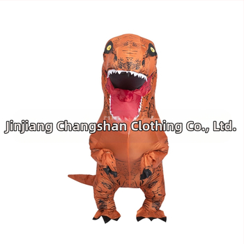 Halloween T-Rex Ρεαλιστικά Αστεία Φουσκωτά Ρούχα Δεινόσαυρου Εορταστικό Πάρτι Αστείο Επίδειξη Ρούχα Δεινοσαύρων Φόρεμα