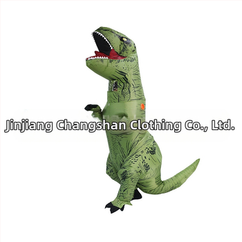 Halloween T-Rex Ρεαλιστικά Αστεία Φουσκωτά Ρούχα Δεινόσαυρου Εορταστικό Πάρτι Αστείο Επίδειξη Ρούχα Δεινοσαύρων Φόρεμα