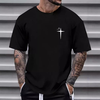 temu tengerentúli raktár nyári férfi új rövid ujjú póló 3D digitális nyomtatás strand