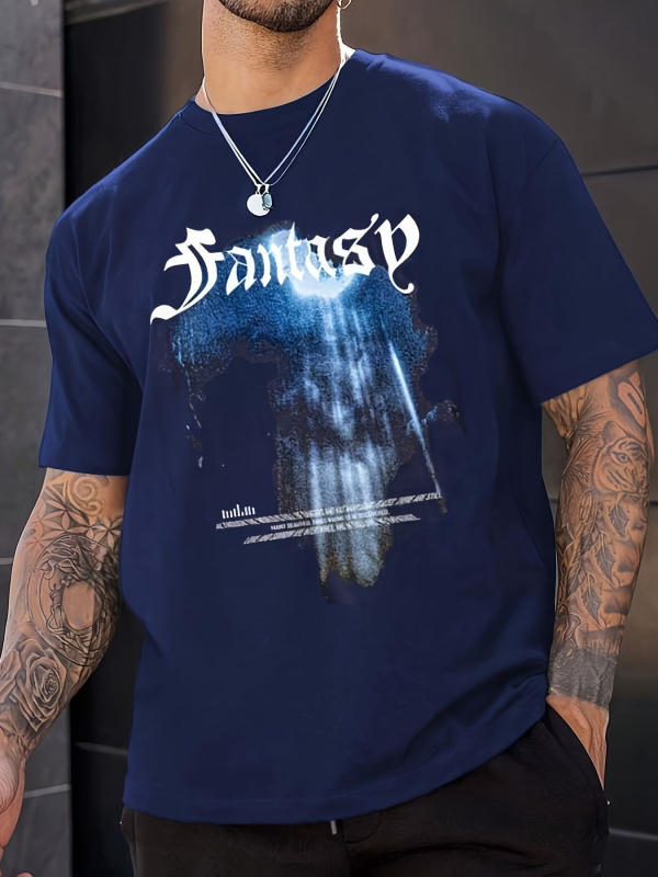 temu tengerentúli raktár nyári férfi új rövid ujjú póló 3D digitális nyomtatás strand