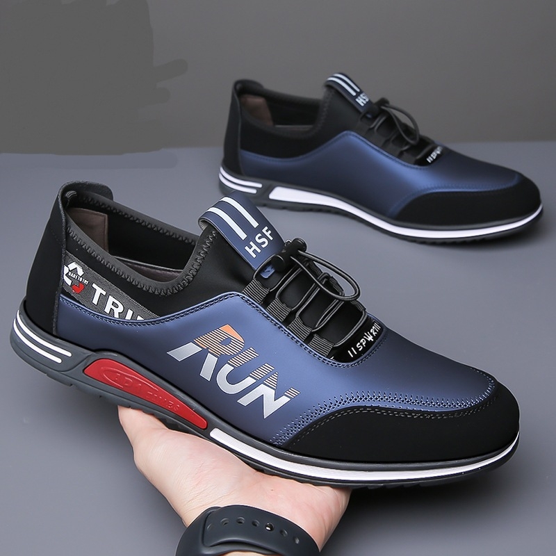 Rudens nauji vyriški batai, minkšta odinė, minkšta apačia, laisvalaikio batai, vyriški britiški, visų rungtynių, aukštinantys madingi batai, sportiniai odiniai batai vyrams