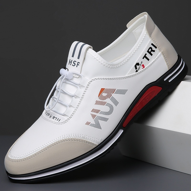 Rudens nauji vyriški batai, minkšta odinė, minkšta apačia, laisvalaikio batai, vyriški britiški, visų rungtynių, aukštinantys madingi batai, sportiniai odiniai batai vyrams