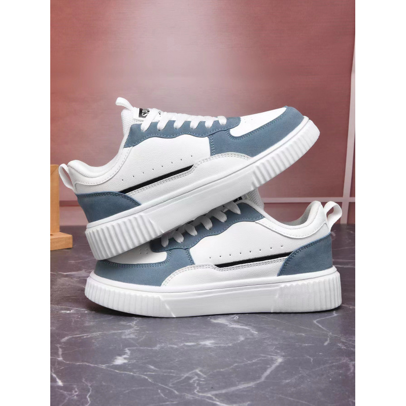 Határokon átnyúló új páros deszkás cipők lélegző, minden mérkőzéshez megfelelő fehér cipők férfi diákok koreai stílusú alkalmi cipő női platform deszkás cipők