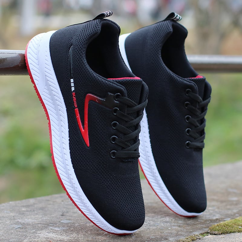 2025-ös férfi tavaszi cipő, új, lélegző, könnyű, szőtt hálós cipő, dezodoráló futócipő