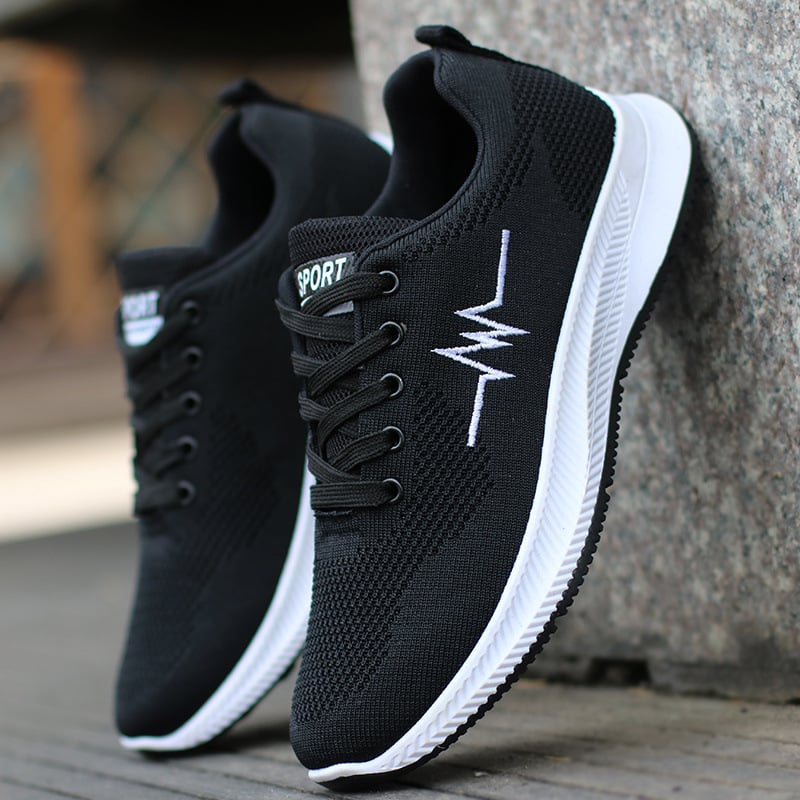 2025-ös férfi tavaszi cipő, új, lélegző, könnyű, szőtt hálós cipő, dezodoráló futócipő