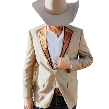 2023 Европейски и американски трансграничен независим мъжки тънък ежедневен костюм