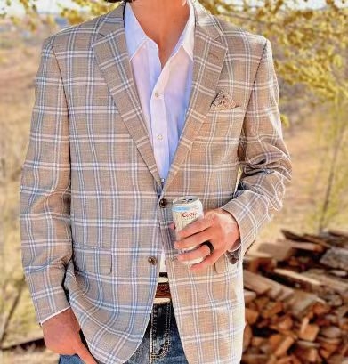 2023 Европейски и американски трансграничен независим мъжки тънък ежедневен костюм