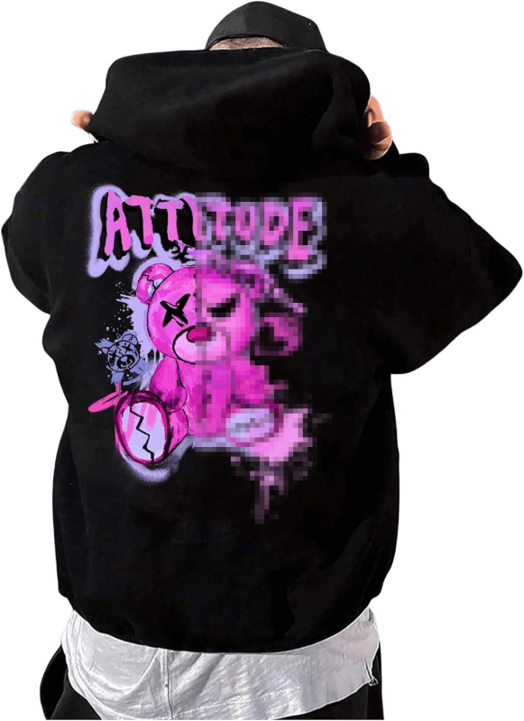 2024-es őszi és téli ruházati kollekció, férfi és női kapucnis pulóverek