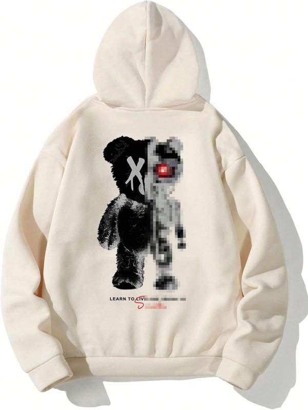 2024-es őszi és téli ruházati kollekció, férfi és női kapucnis pulóverek