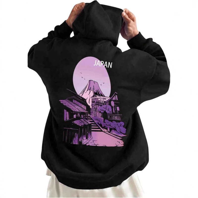 2024-es őszi és téli ruházati kollekció, férfi és női kapucnis pulóverek