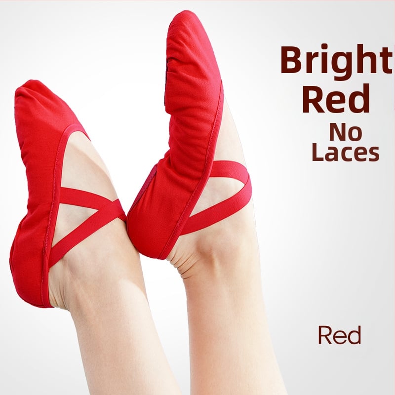 Šokių bateliai moterims minkštu padu, sportiniai bateliai be raištelių, tamprūs, vaikiški moteriški jogos bateliai, kūno formos kiniški šokių bateliai, katės letenėlės formos bateliai