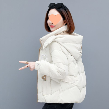 Γυναικείο μπουφάν χωρίς πλύσιμο 2024, νέο, χαλαρό, παχύ, ζεστό, μπουφάν Love Styline Young με πούπουλα