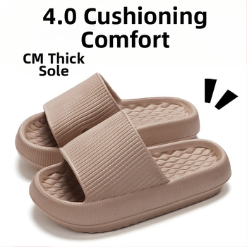 4 cm vastag aljú bebújós papucs, női, határokon átnyúló, exkluzív, puha aljú, EVA, plus size papucs, otthoni pároknak való szandál, nagykereskedelem