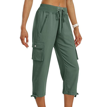 Európai és amerikai női cargo nadrágok Laza, hétköznapi hegymászó nadrágok Könnyű utazó női nyári nadrágok Amazon