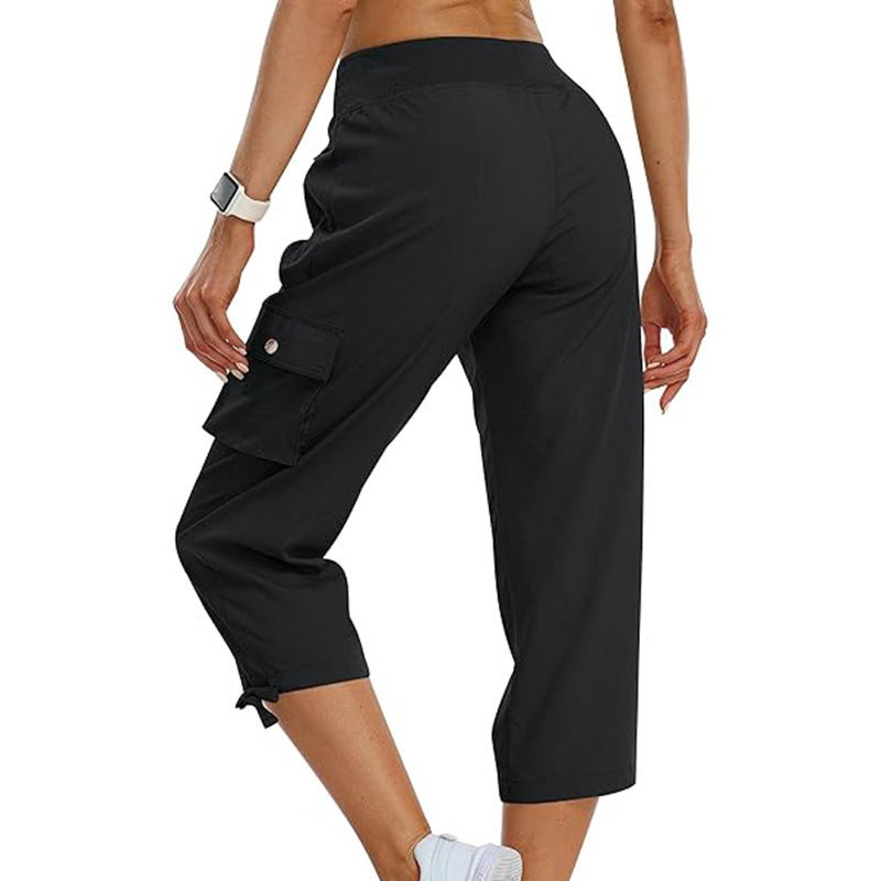 Európai és amerikai női cargo nadrágok Laza, hétköznapi hegymászó nadrágok Könnyű utazó női nyári nadrágok Amazon