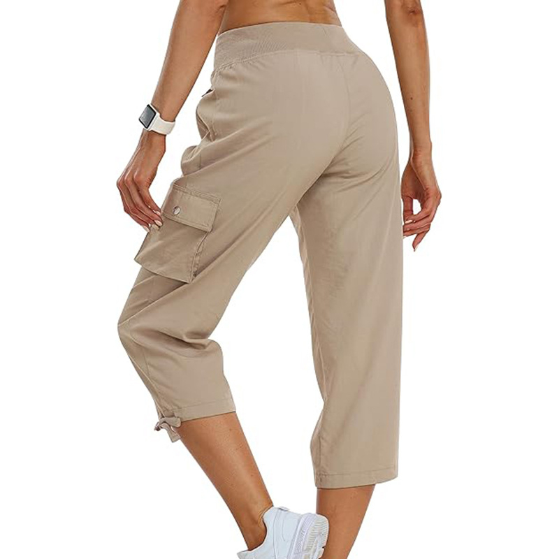 Európai és amerikai női cargo nadrágok Laza, hétköznapi hegymászó nadrágok Könnyű utazó női nyári nadrágok Amazon