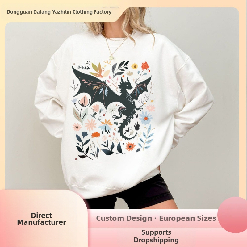 Acotar Fantasy Dragon Comfort Abraxos virágmintás grafika