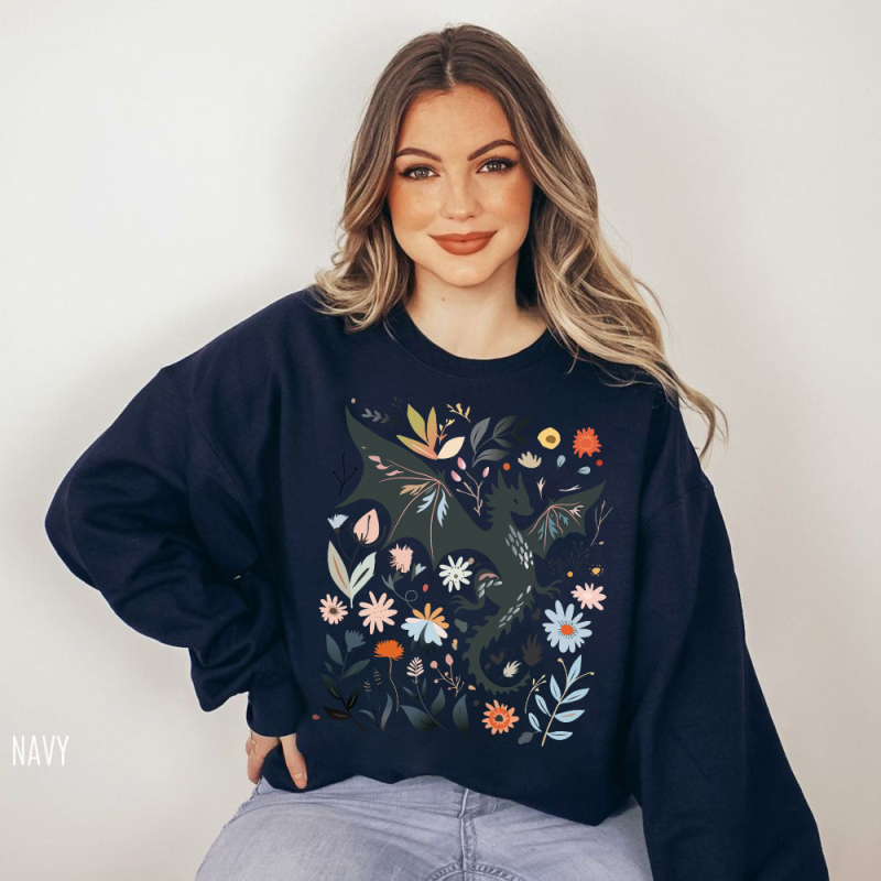 Acotar Fantasy Dragon Comfort Abraxos virágmintás grafika