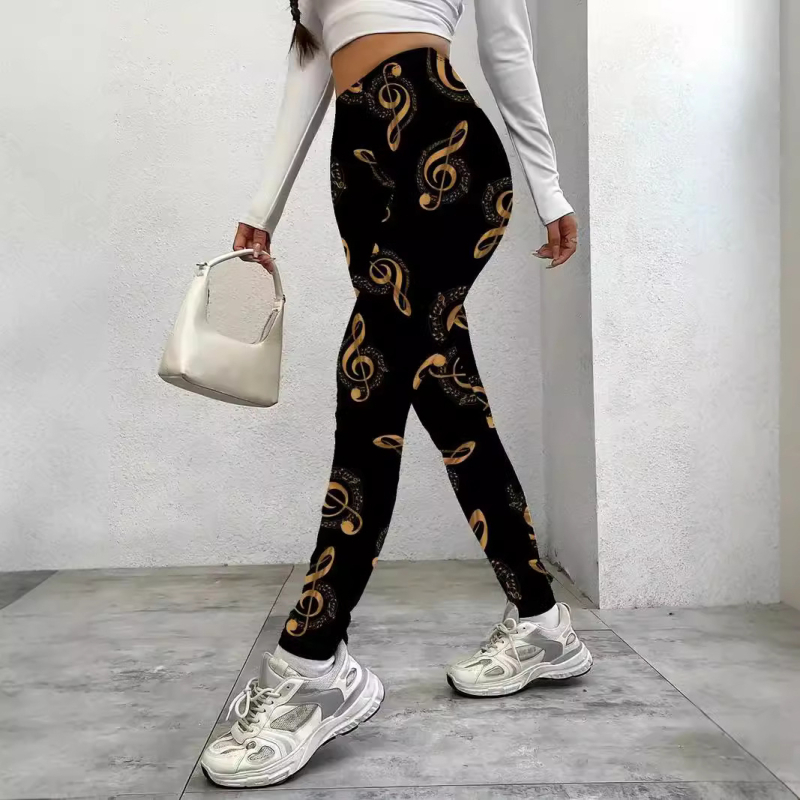 Meztelen, bőrbarát, kiváló minőségű, sportos dizájnú, rövidített fitnesznadrág, slim, slim jóganadrág WC1