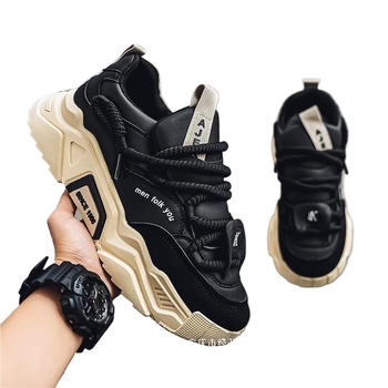 Αθλητικά Δερμάτινα Παπούτσια Τρεξίματος Εργοστασίου Sense Internet Celebrity Tide Brand Elevated Torre Ανδρικά Παπούτσια Φθινοπωρινά Χοντρά Σόλα Casual All-match