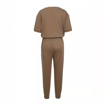 Νέα μοντέρνα γυναικεία τζάκετ με στρογγυλή λαιμόκοψη, μοντέρνα, casual γραμμή, σε δύο κομμάτια, σε Ευρώπη και Ηνωμένες Πολιτείες, με κοντά μανίκια και στρογγυλή λαιμόκοψη.