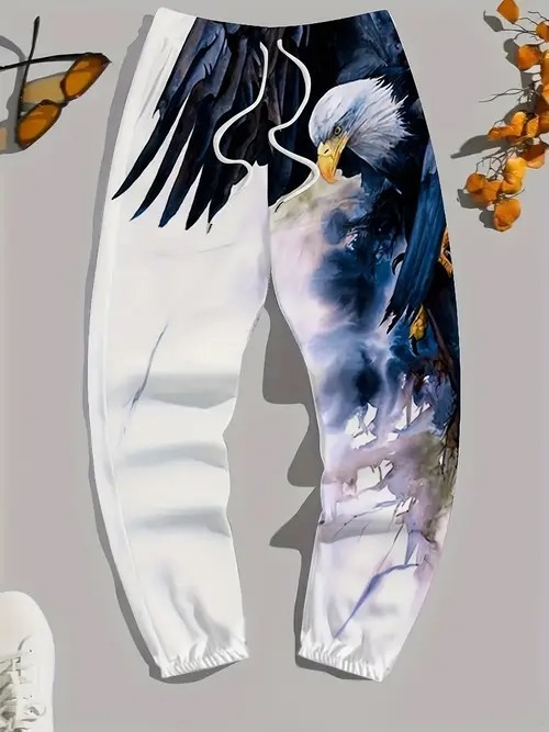 Pantaloni sport pentru bărbați, stil coreean, cu model animal, la modă, de înaltă calitate, stil business, slim fit