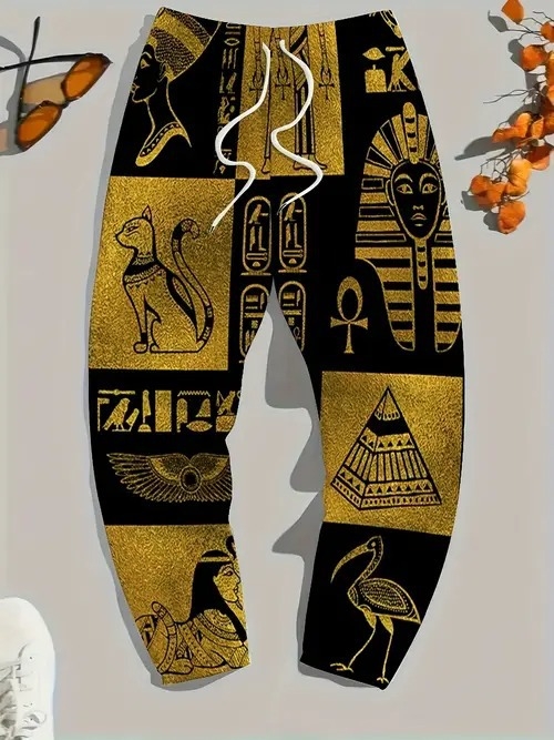 Pantaloni sport pentru bărbați, stil coreean, cu model animal, la modă, de înaltă calitate, stil business, slim fit