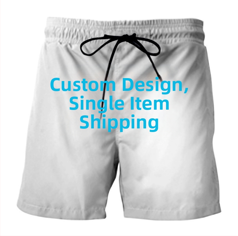 Uued väliskaubanduse meeste mood Hawaii trükitud rannapüksid Euroopa ja Ameerika ranna lilleprindiga meeste lühikesed püksid hingavad