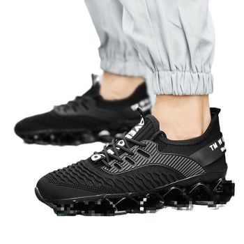 Pánske topánky Blade Priedušné Lietajúce Tkané Bežecké Topánky Pre voľný čas Cezhraničné tenisky Univerzálne plus size Trendové topánky Pánske sieťované topánky