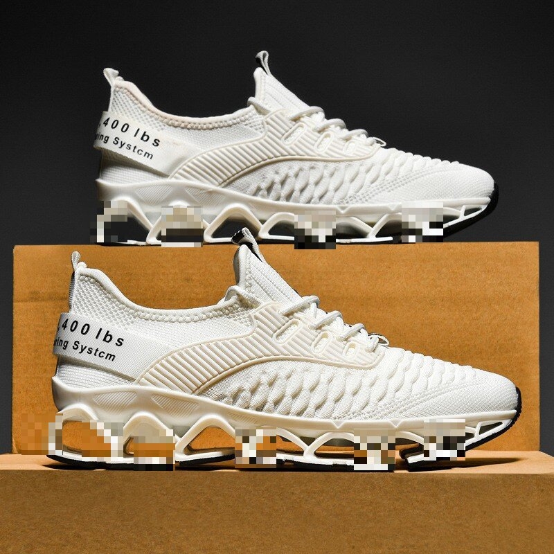 Pánske topánky Blade Priedušné Lietajúce Tkané Bežecké Topánky Pre voľný čas Cezhraničné tenisky Univerzálne plus size Trendové topánky Pánske sieťované topánky