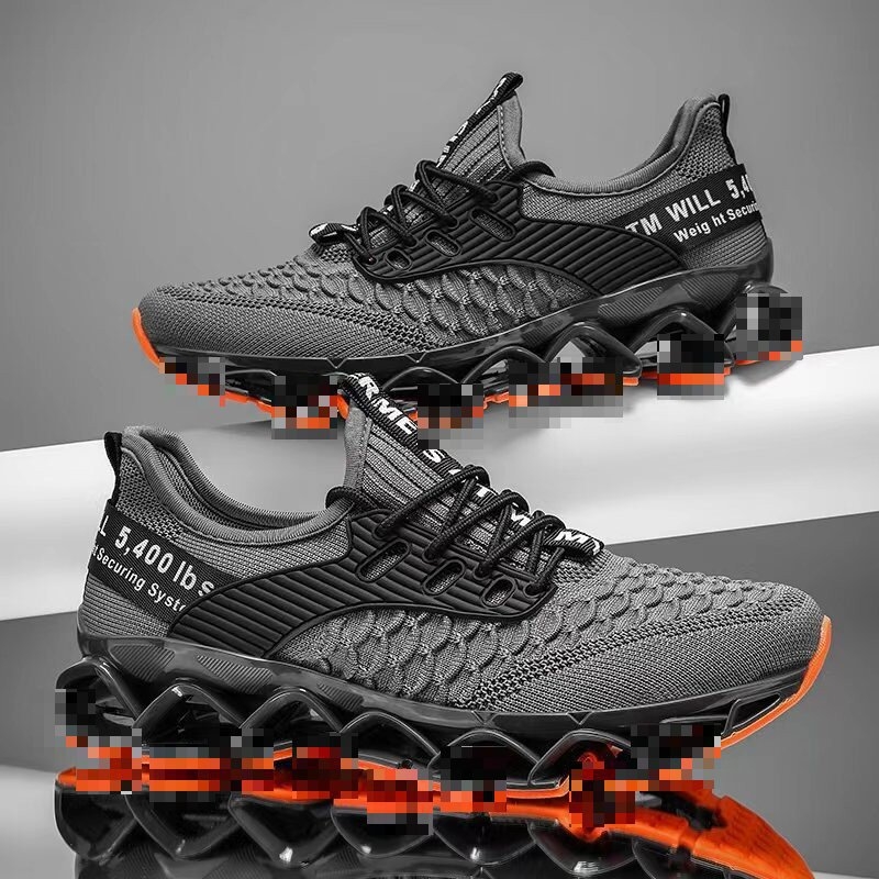 Pánske topánky Blade Priedušné Lietajúce Tkané Bežecké Topánky Pre voľný čas Cezhraničné tenisky Univerzálne plus size Trendové topánky Pánske sieťované topánky