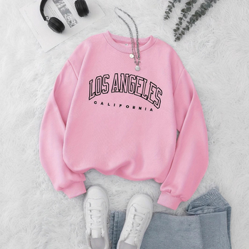 Veste pulover cu imprimeu de litere, veste casual cu mânecă lungă și guler rotund pentru toamnă și iarnă, orhidee neagră verde închis pentru femei