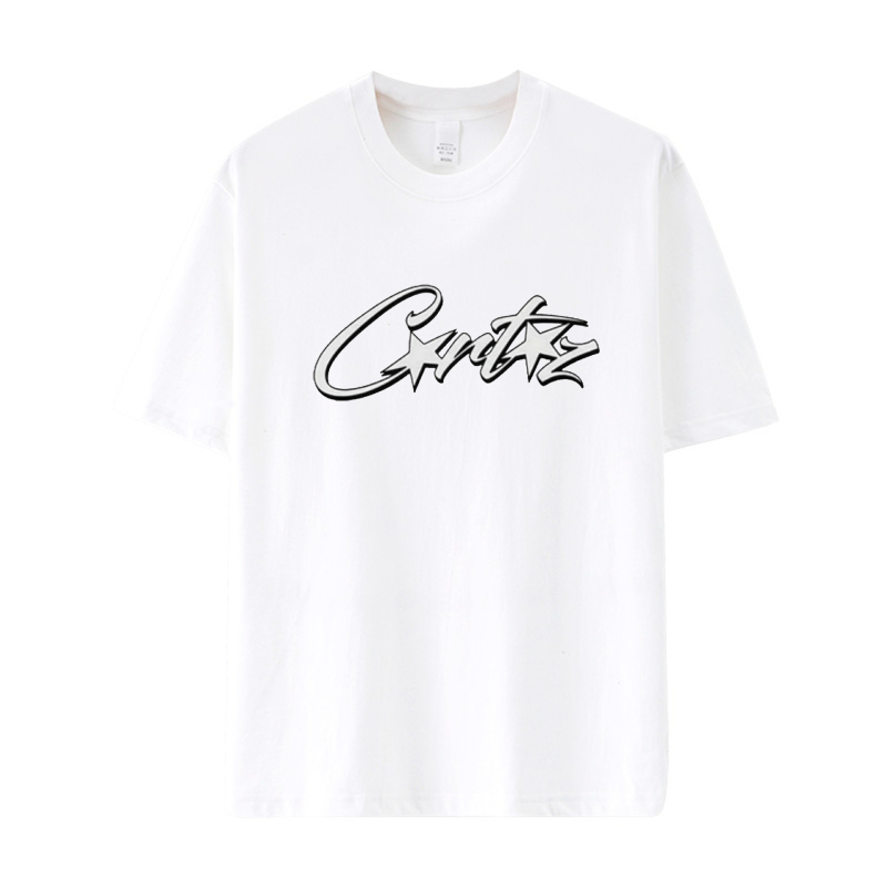 Marca transfrontalieră Corteiz No Time 4 Luv Tee Cortez nu are timp, îmi place tricoul tău