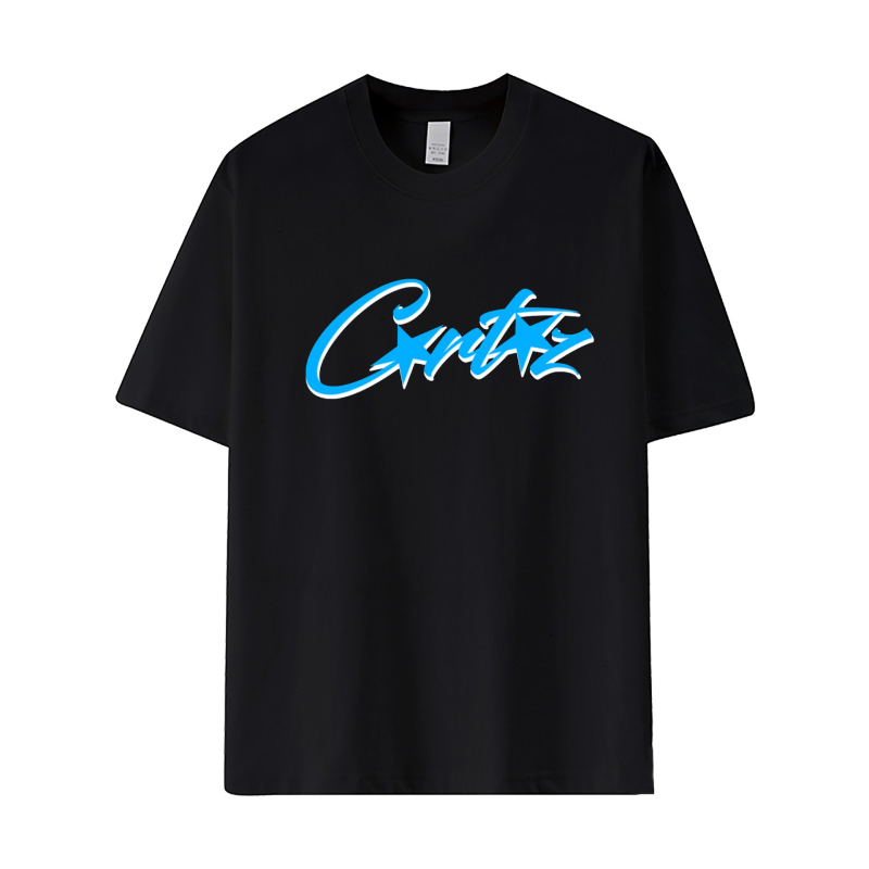 Marca transfrontalieră Corteiz No Time 4 Luv Tee Cortez nu are timp, îmi place tricoul tău