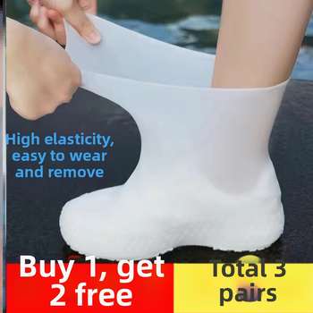 Vandeniui atsparus batų užvalkalas silikoninis neslystantis lietaus batų užvalkalas neslystantis sustorėjęs, atsparus dilimui lauko vandeniui atsparus batų užvalkalas, atsparus lietui, batų užvalkalas vyrams ir moterims