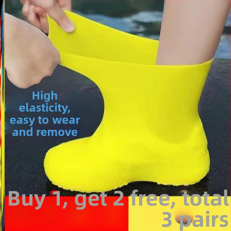 Vandeniui atsparus batų užvalkalas silikoninis neslystantis lietaus batų užvalkalas neslystantis sustorėjęs, atsparus dilimui lauko vandeniui atsparus batų užvalkalas, atsparus lietui, batų užvalkalas vyrams ir moterims