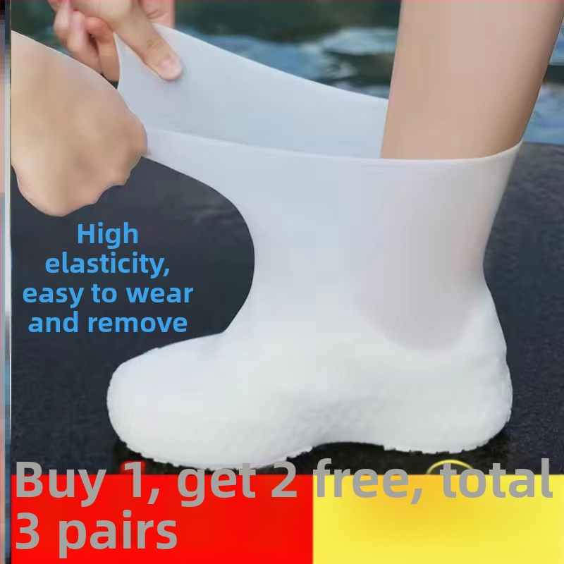 Vandeniui atsparus batų užvalkalas silikoninis neslystantis lietaus batų užvalkalas neslystantis sustorėjęs, atsparus dilimui lauko vandeniui atsparus batų užvalkalas, atsparus lietui, batų užvalkalas vyrams ir moterims