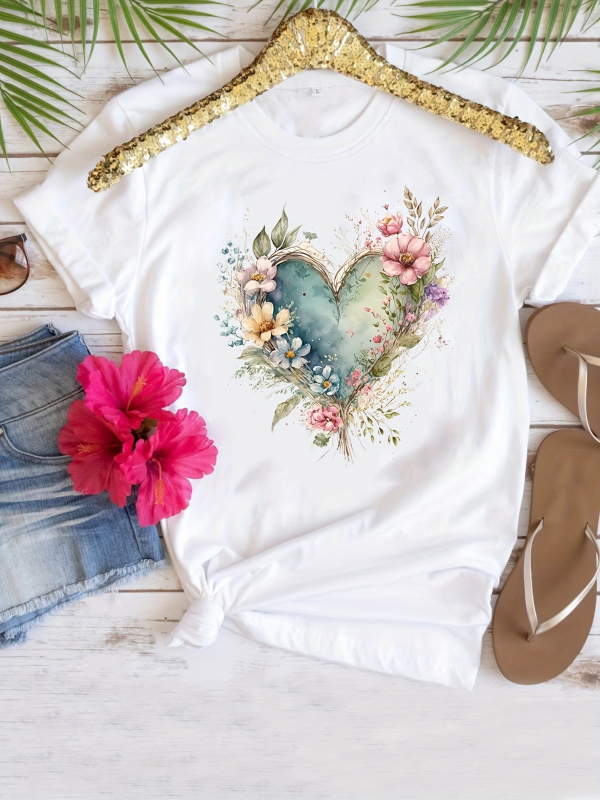 Tricou de primăvară-vară cu mânecă scurtă și guler rotund cu imprimeu de craniu și litere pentru Halloween, comerț transfrontalier