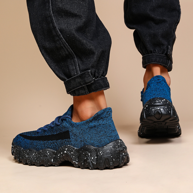 Αποκλειστικά σε διασυνοριακό επίπεδο για το AliExpress Amazon, αθλητικά ανδρικά παπούτσια για μεγάλα μεγέθη, αναπνεύσιμα, πλεκτά παπούτσια με κορδόνια, casual παπούτσια για τρέξιμο, plus size