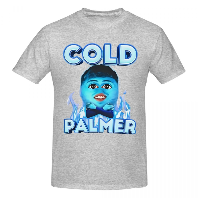 „Leisure Cold Palmer“ juokingi memų marškinėliai vyrams ir moterims, medvilniniai