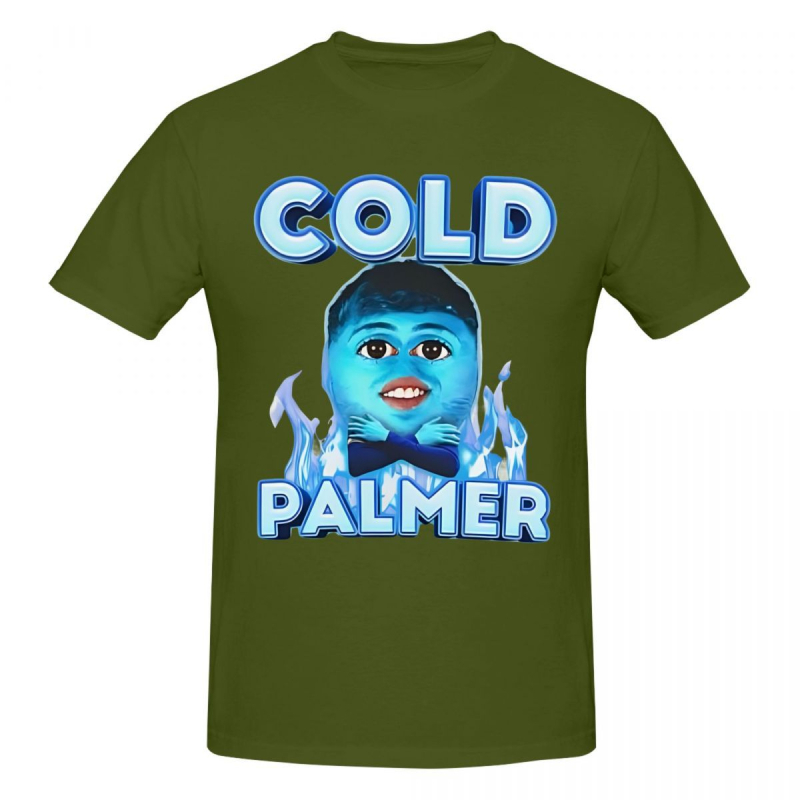 „Leisure Cold Palmer“ juokingi memų marškinėliai vyrams ir moterims, medvilniniai