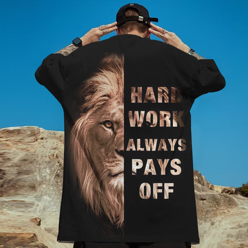 Tricouri cu animale pentru bărbați, imprimeu 3D Wolf, Street Harajuku, scurte