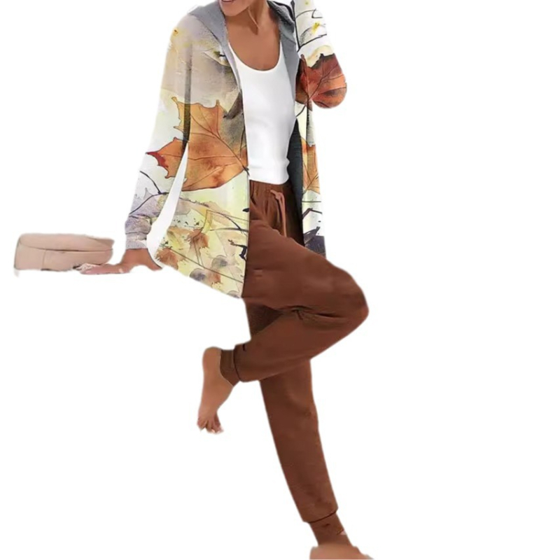 Pulover cu fermoar transfrontalier pentru toamnă și iarnă, 2024, pantaloni cu mânecă lungă, din două piese, direct din fabrică, MF008 MLI