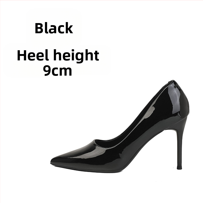 Visoke potpetice za žene, stiletto potpetice, nove bijele profesionalne cipele sa špicastim vrhom, nišni elegantni dizajn, boje kože