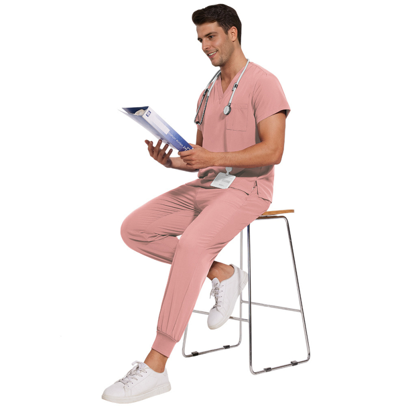 Poiste Amazoni intensiivraviosakonna lühikeste varrukatega kätepesuriided, naiste nahahooldusõe riided, isolatsiooniriided, kombinesoonid, härmas ülikonnad