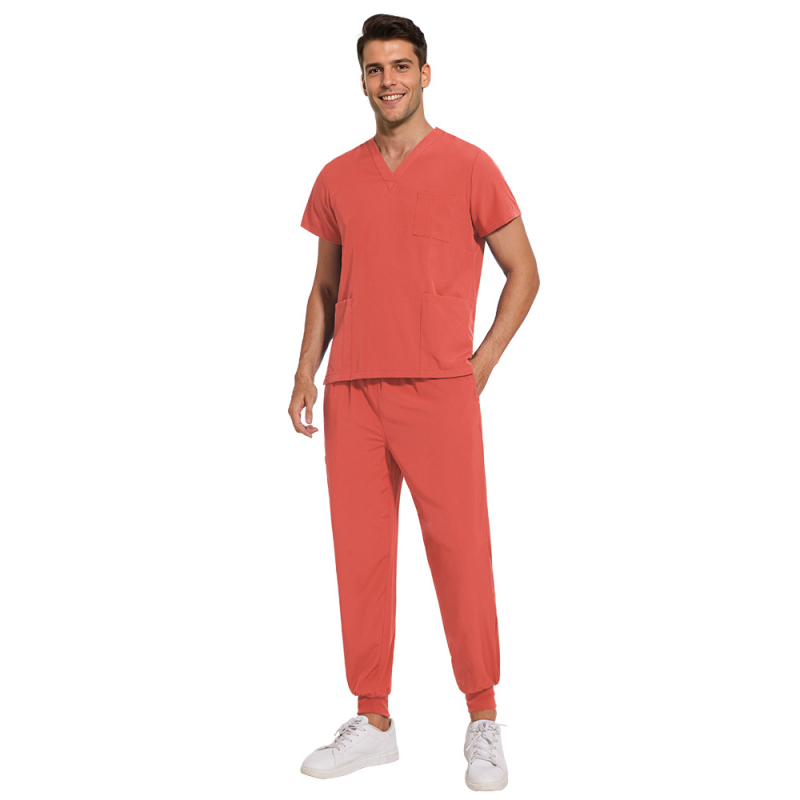 Poiste Amazoni intensiivraviosakonna lühikeste varrukatega kätepesuriided, naiste nahahooldusõe riided, isolatsiooniriided, kombinesoonid, härmas ülikonnad